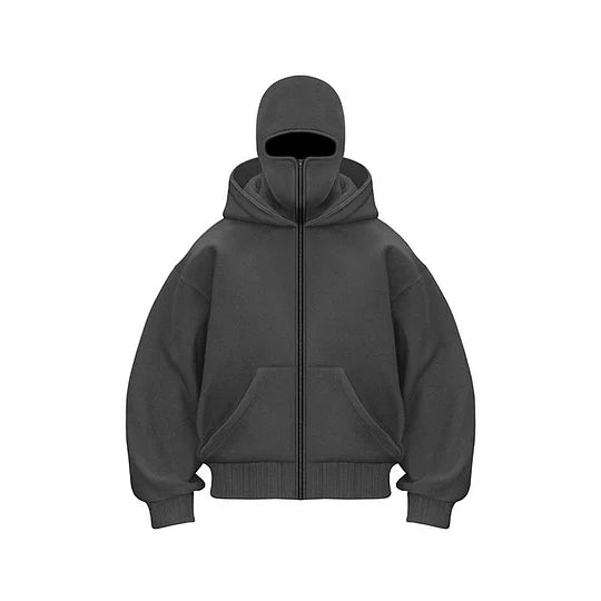 Ninja - Unieke hoodie met dubbele laag