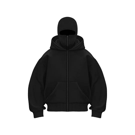 Ninja - Unieke hoodie met dubbele laag