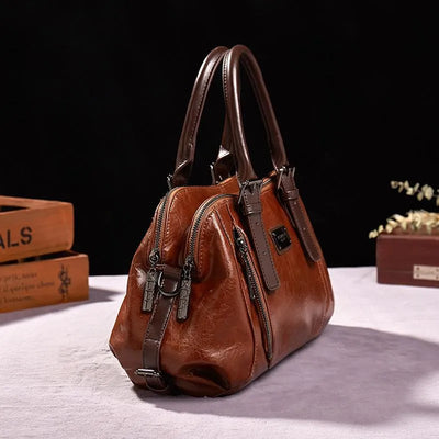 Nina - Chique Leren Tas