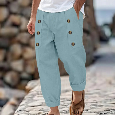 Hawaii herenbroek van katoen