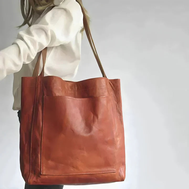 Elysia - Klassieke leren tas