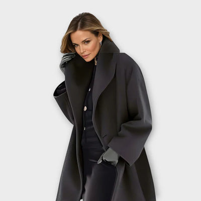 Emma - Premium Winddichte Wollen Jas