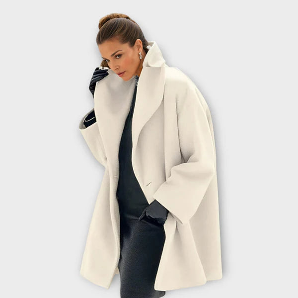 Emma - Premium Winddichte Wollen Jas