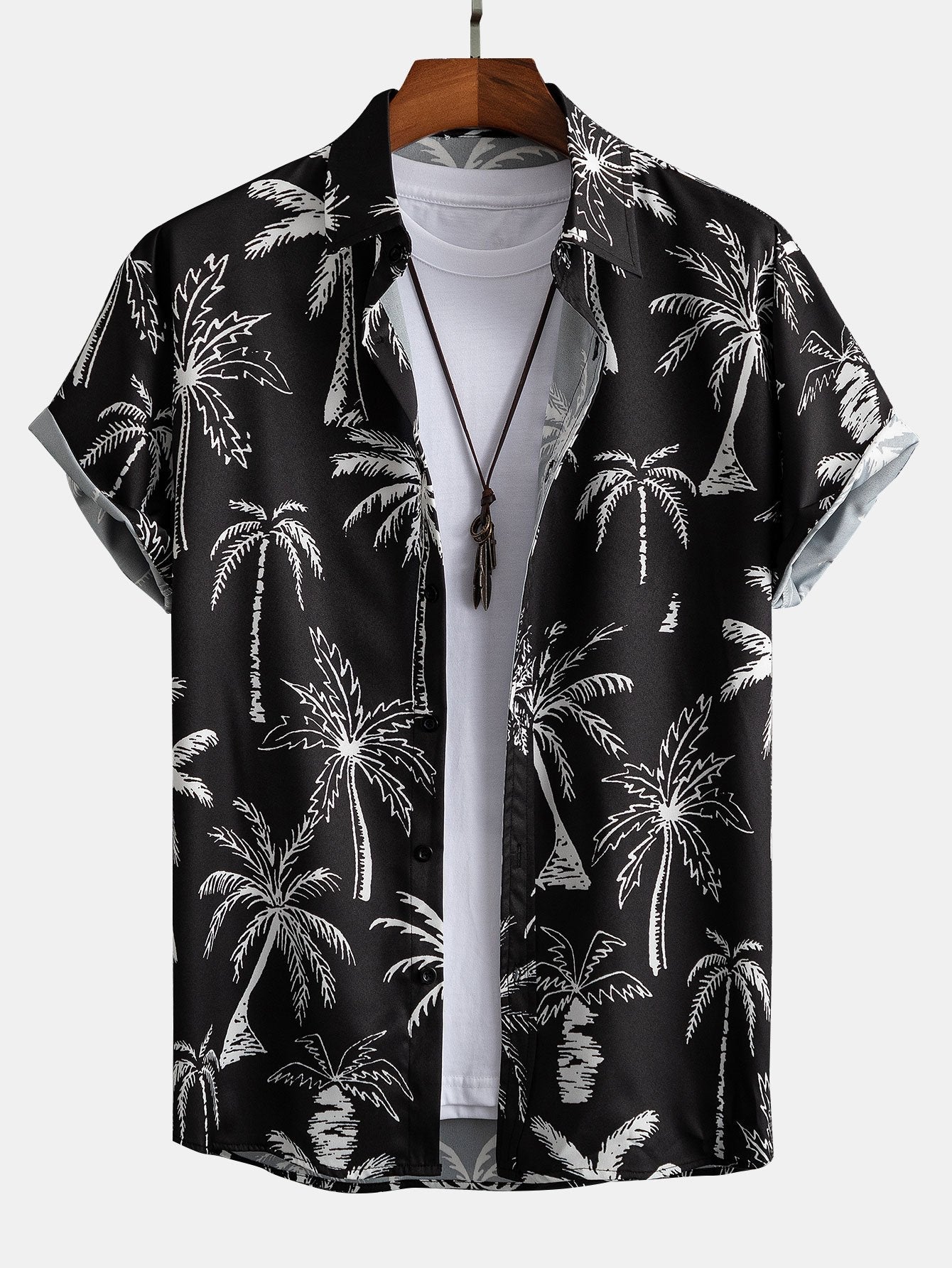 Set met palmboomprint