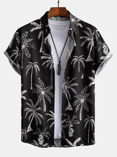 Set met palmboomprint