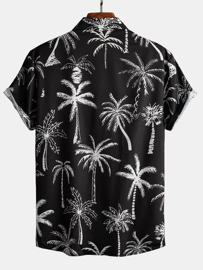 Set met palmboomprint