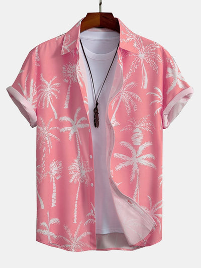 Set met palmboomprint