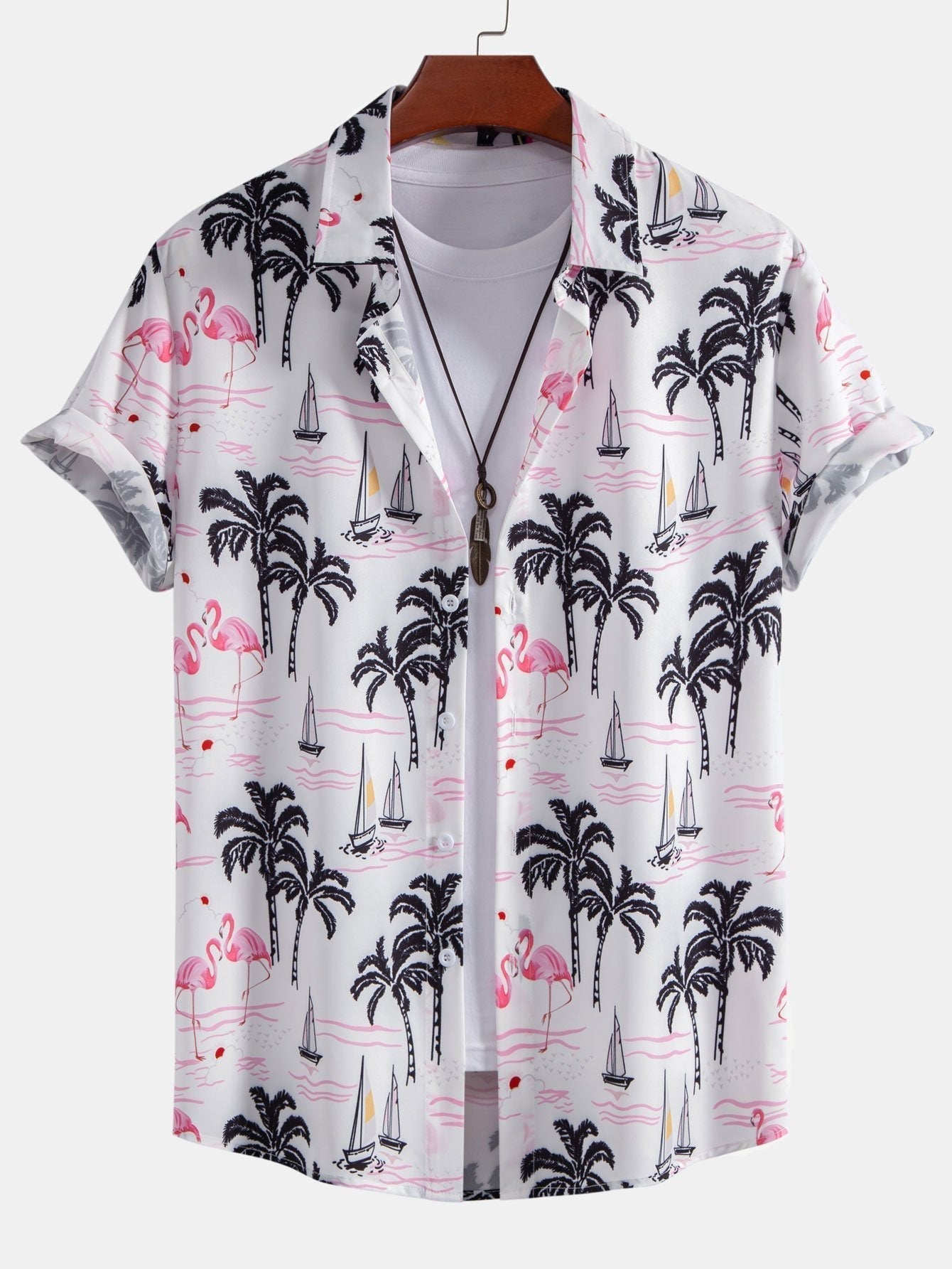 Palmboom Flamingo Print Set