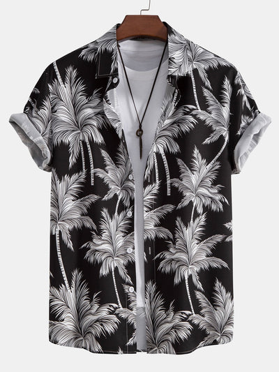 Set met palmboomprint