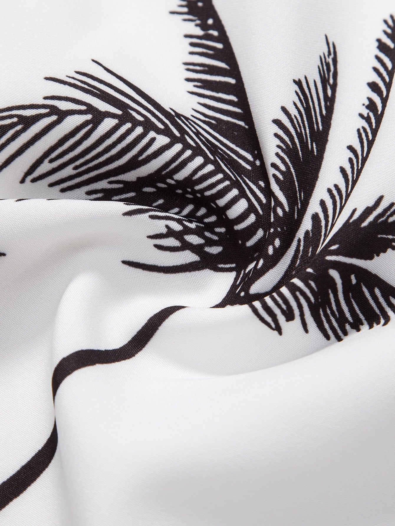 Set met palmboomprint