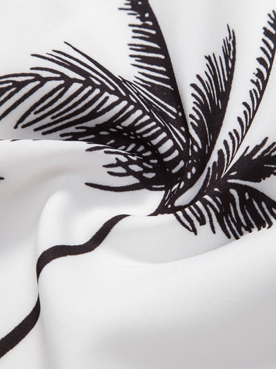 Set met palmboomprint