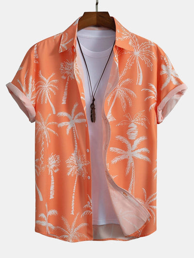 Set met palmboomprint