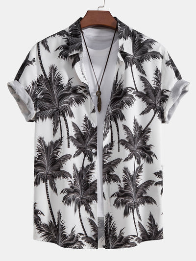 Set met palmboomprint