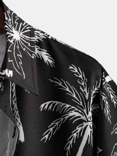 Set met palmboomprint