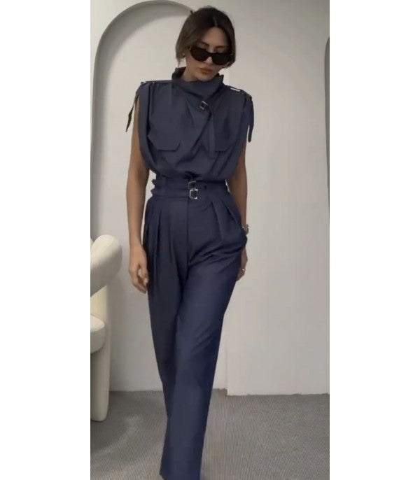 Jasmine - Elegante jumpsuit met afslankende taille