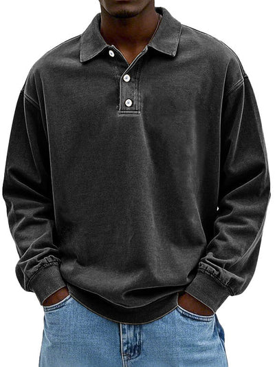 Matteo™ Herenpolo met lange mouwen