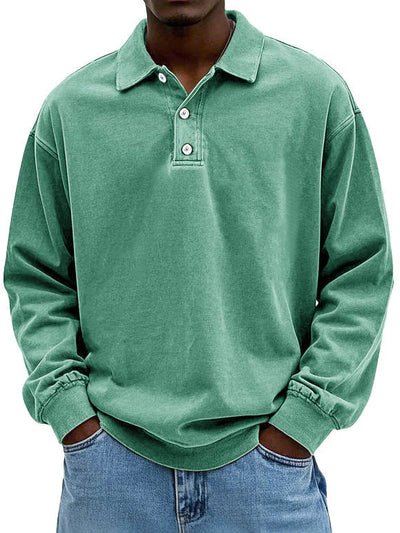Matteo™ Herenpolo met lange mouwen