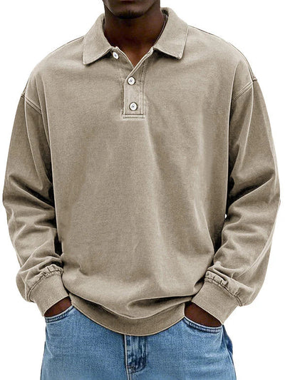 Matteo™ Herenpolo met lange mouwen