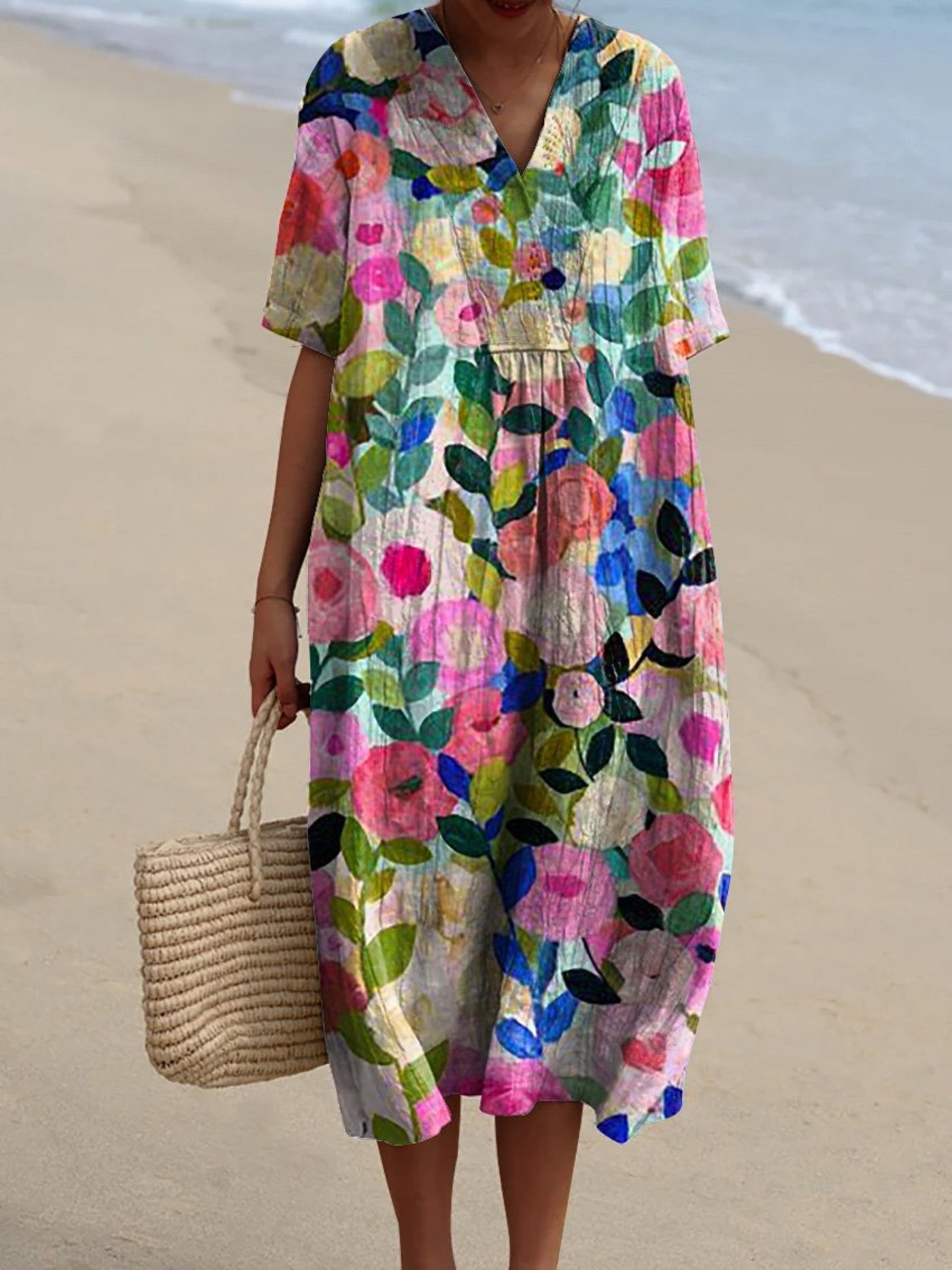 Luna | Garden Bloom jurk
